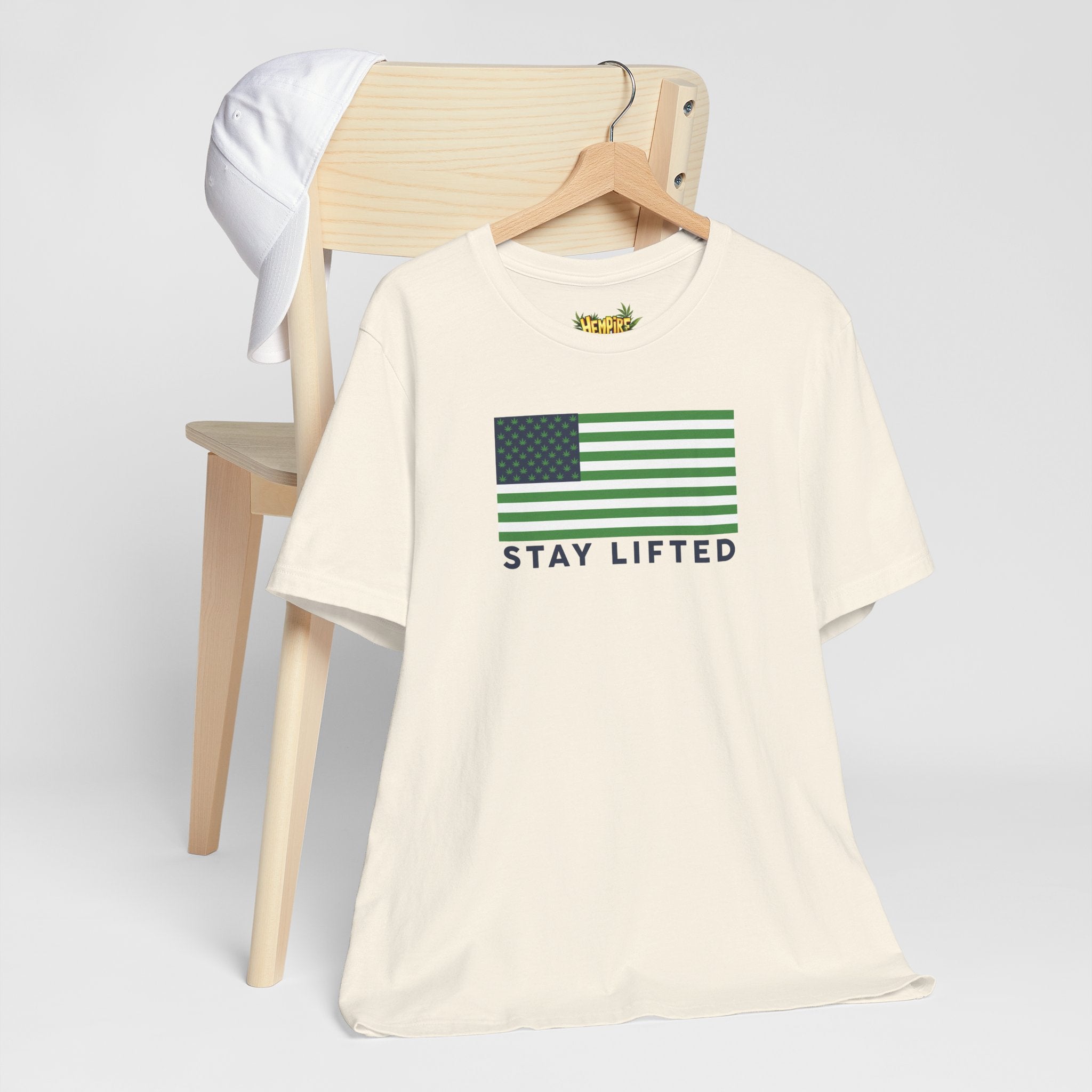 "Stay Lifted USA" Short Sleeve Tee - High Roller Games Inc