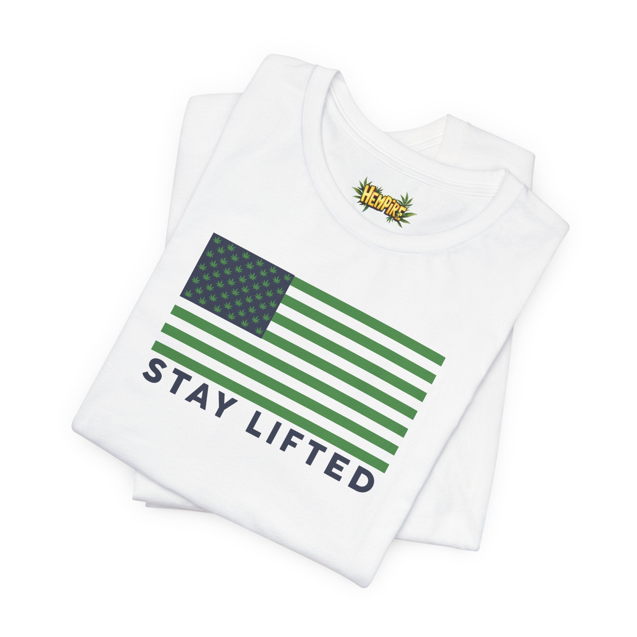 "Stay Lifted USA" Short Sleeve Tee - High Roller Games Inc
