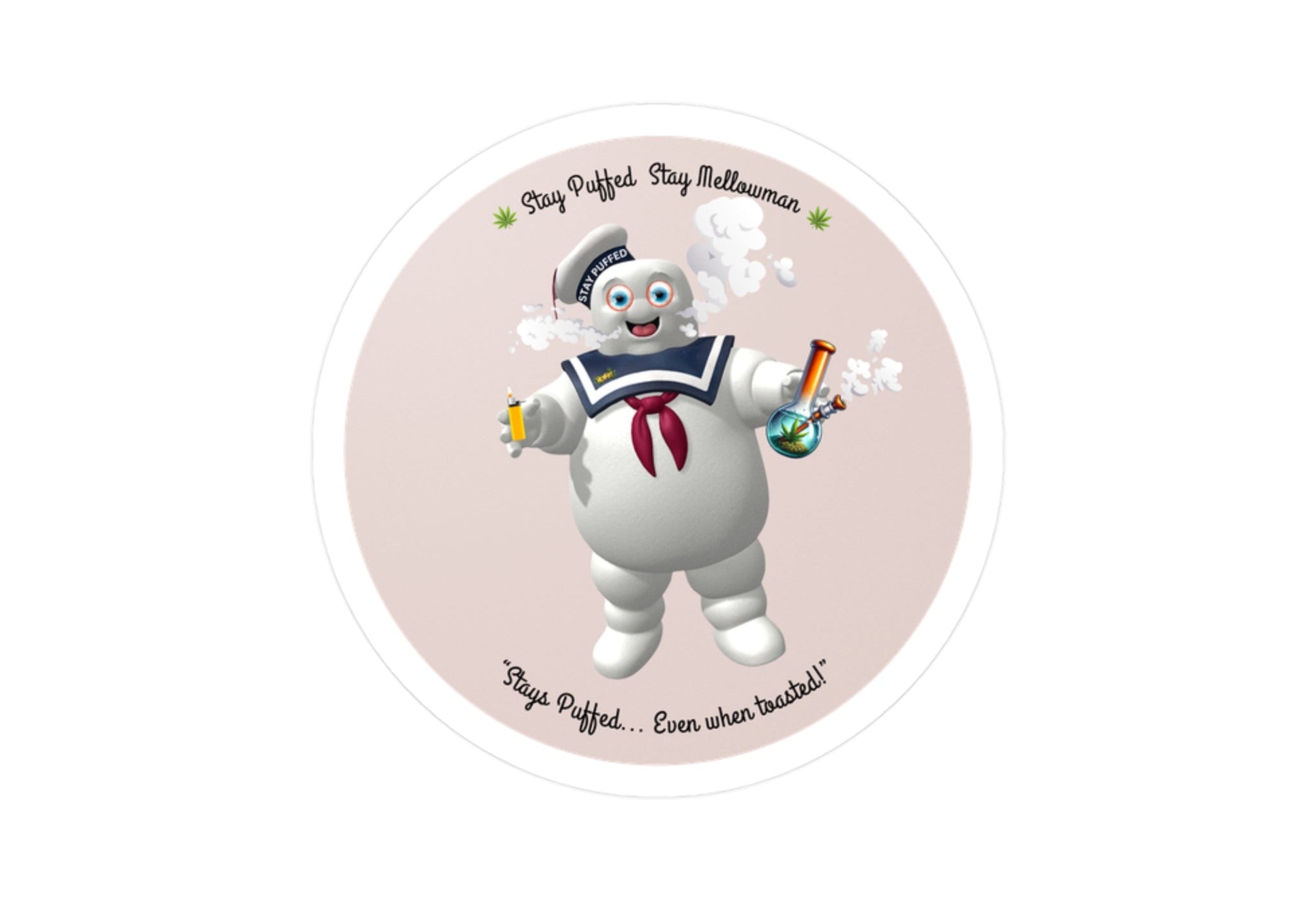 "Stay Puffed" Stickers - High Roller Games Inc