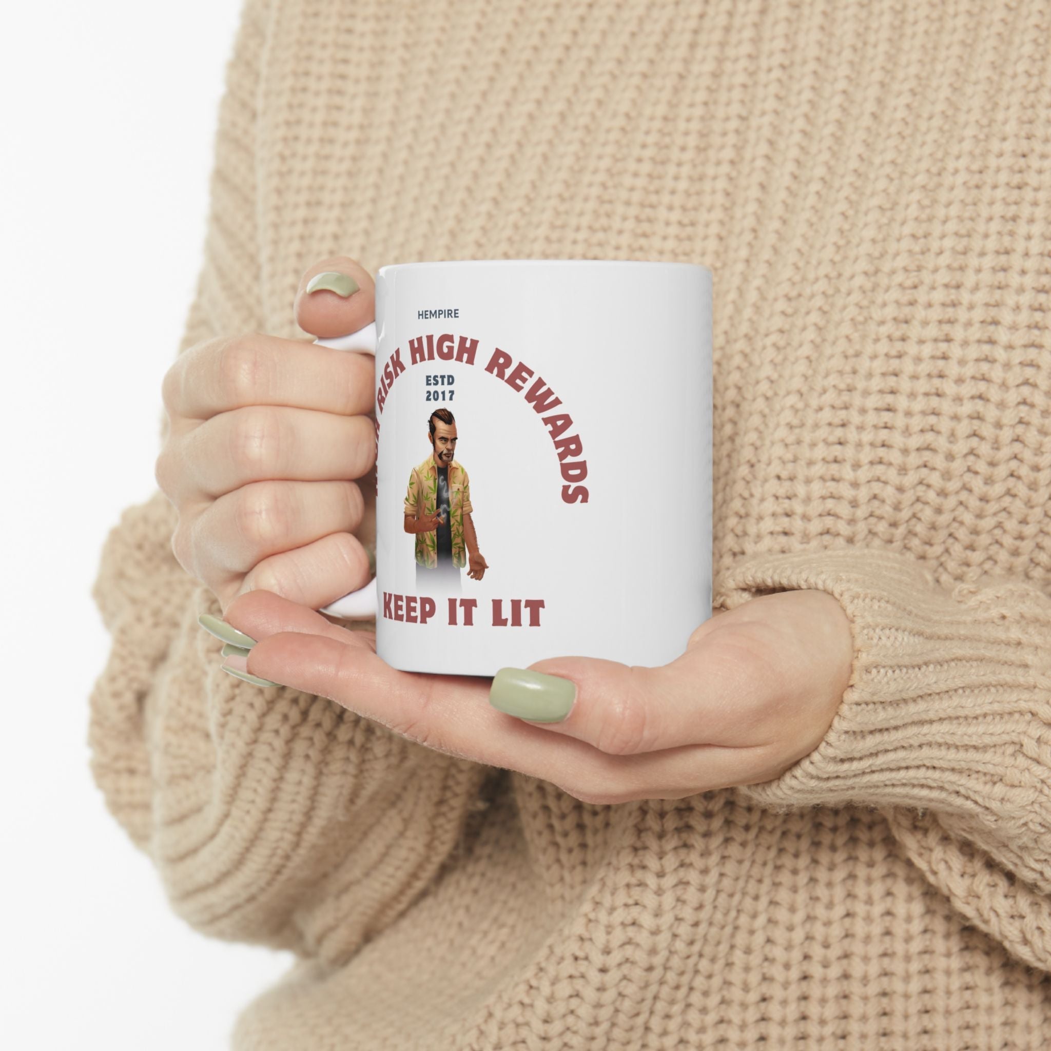"Uncle Danny Lit" Ceramic Mug - High Roller Games Inc