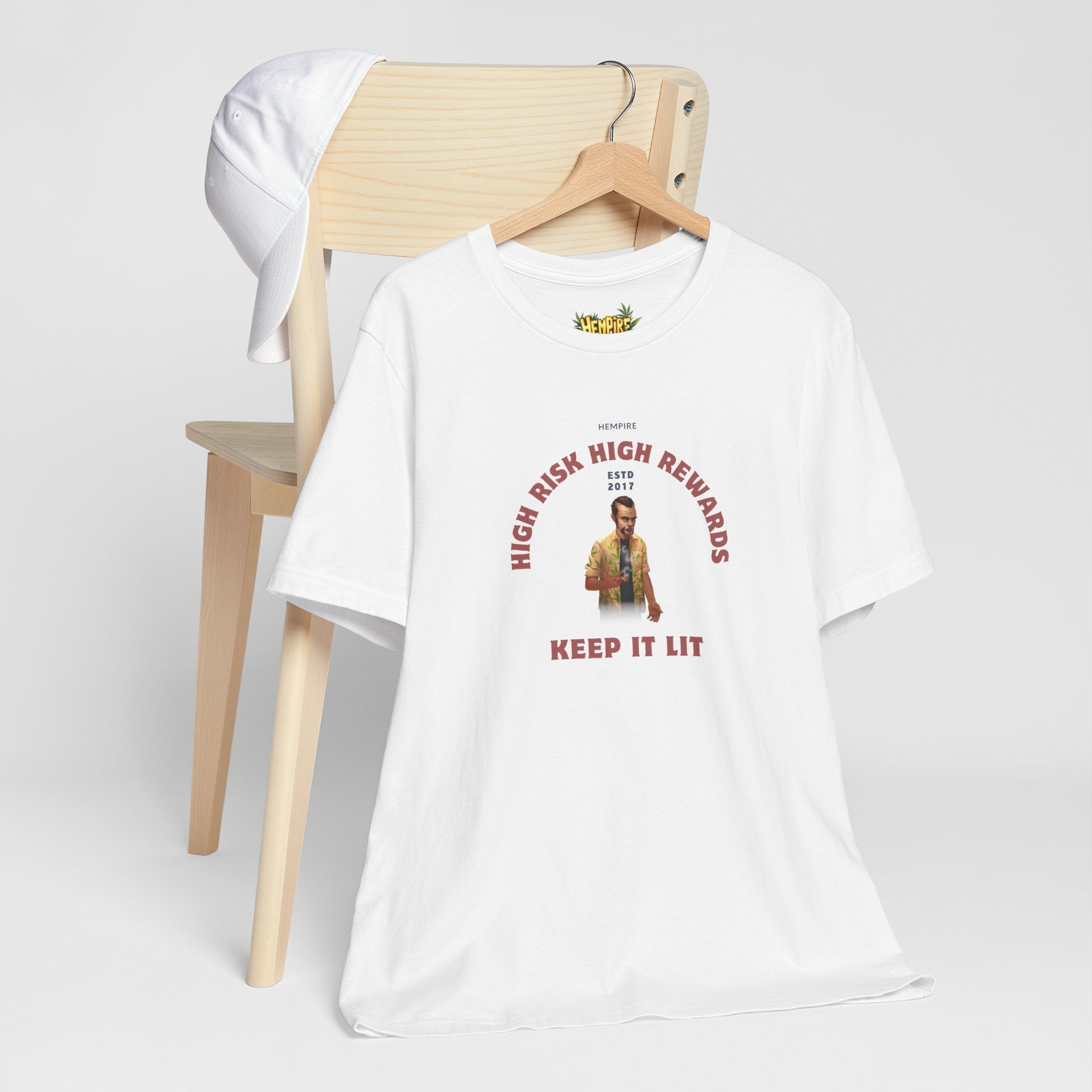 "Uncle Danny Lit" Short Sleeve Tee - High Roller Games Inc