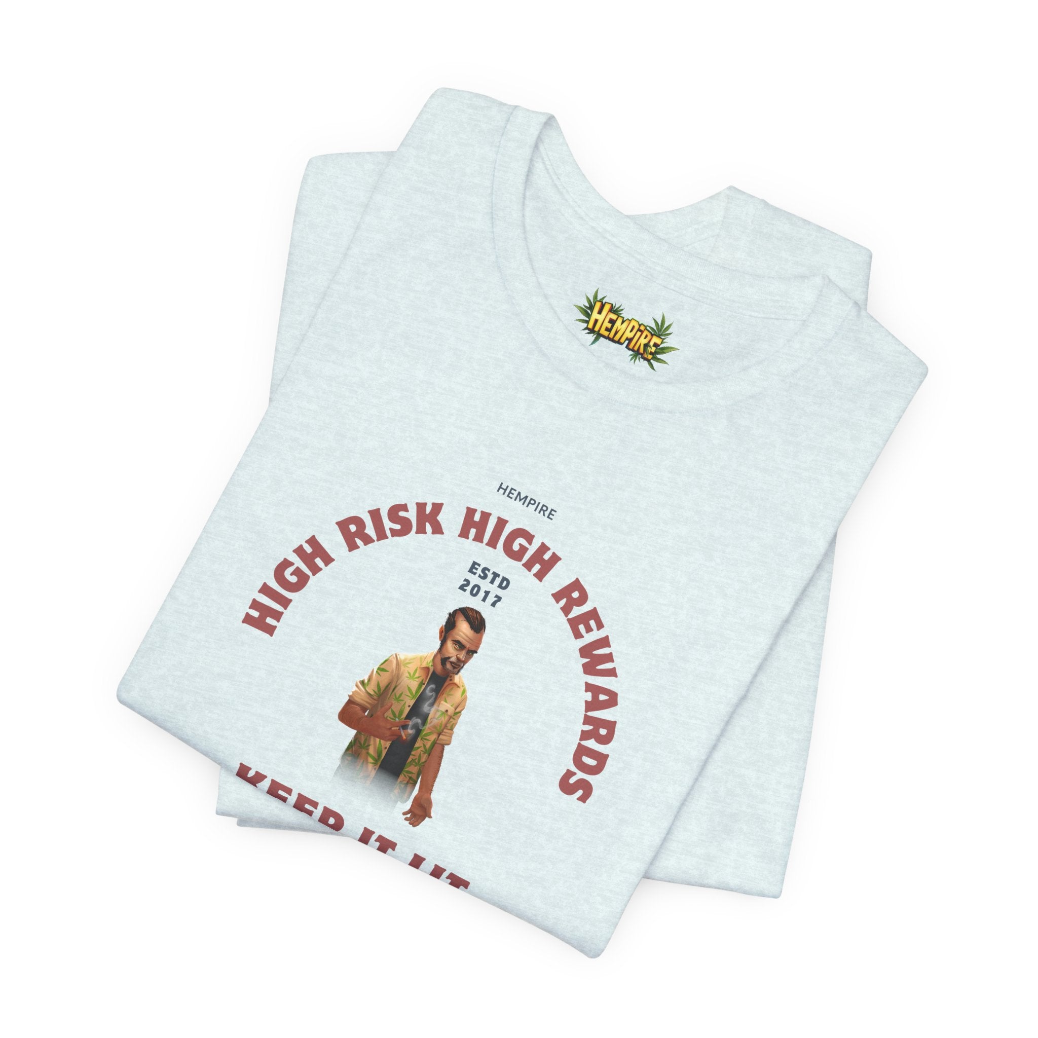 "Uncle Danny Lit" Short Sleeve Tee - High Roller Games Inc
