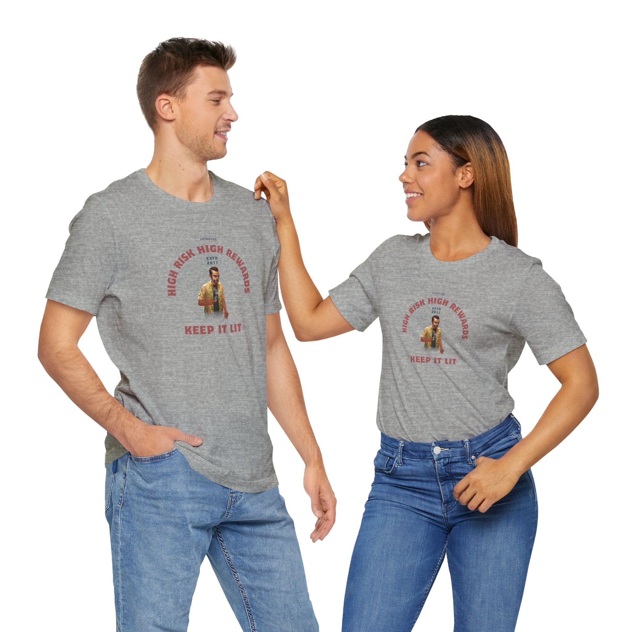 "Uncle Danny Lit" Short Sleeve Tee - High Roller Games Inc