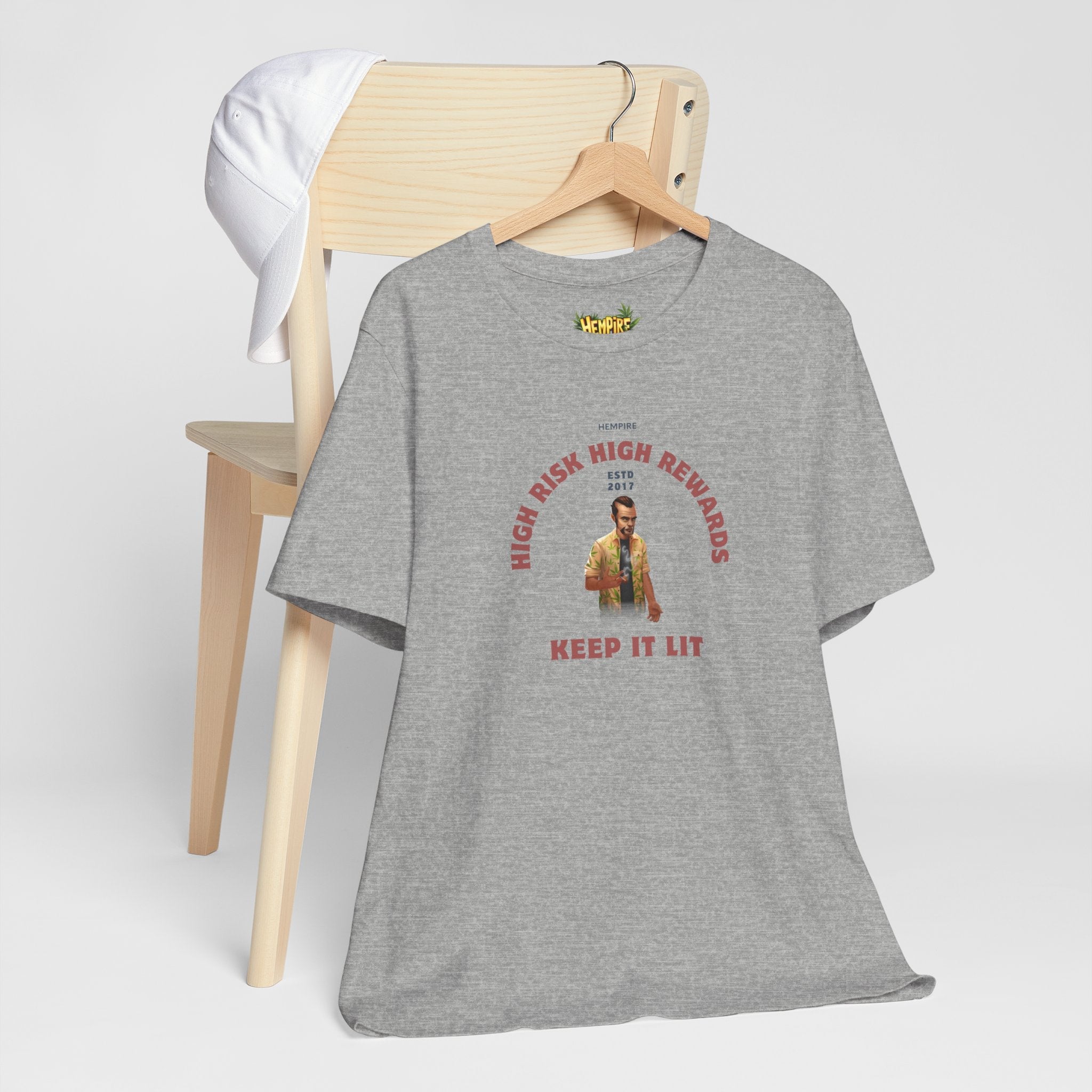 "Uncle Danny Lit" Short Sleeve Tee - High Roller Games Inc