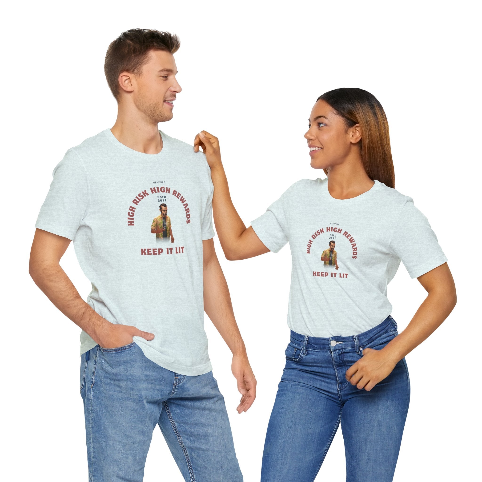 "Uncle Danny Lit" Short Sleeve Tee - High Roller Games Inc