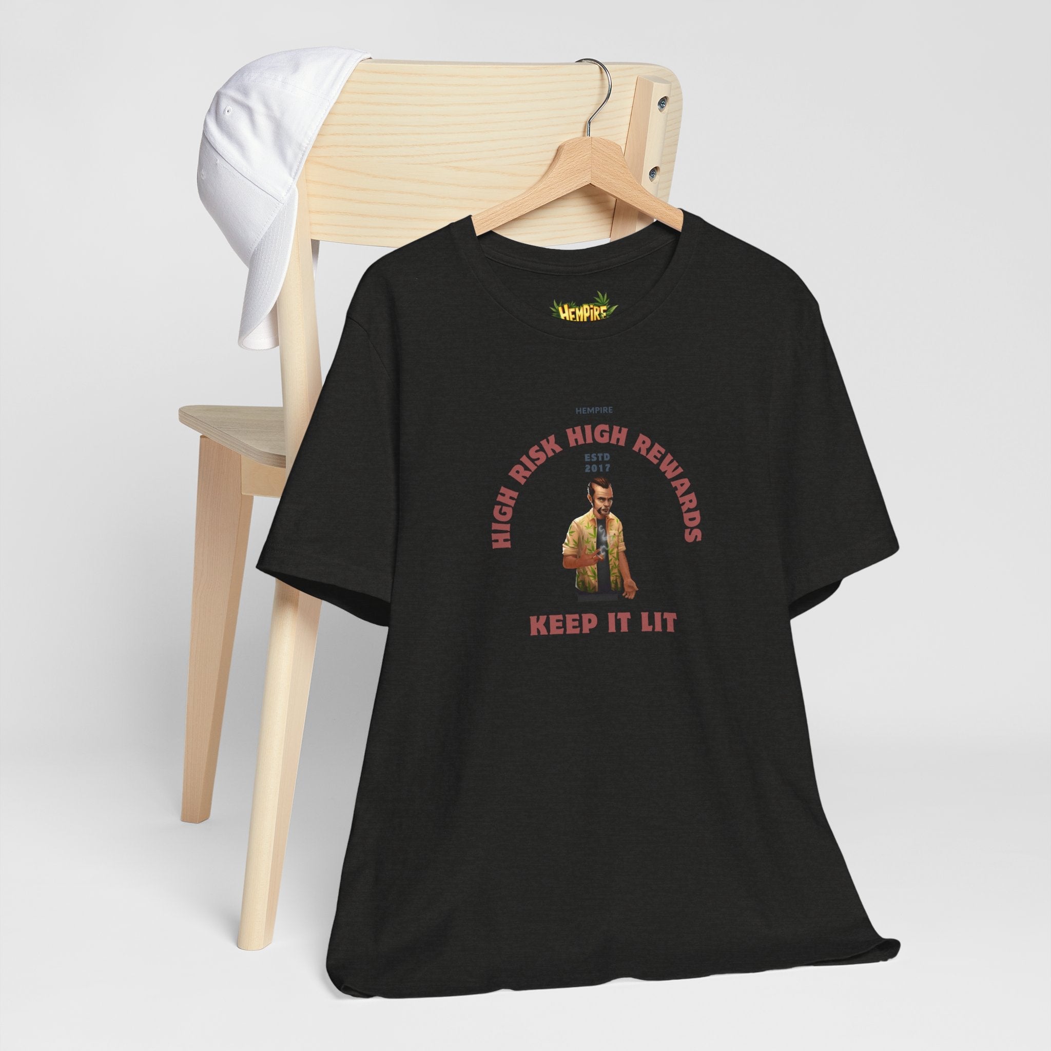 "Uncle Danny Lit" Short Sleeve Tee - High Roller Games Inc