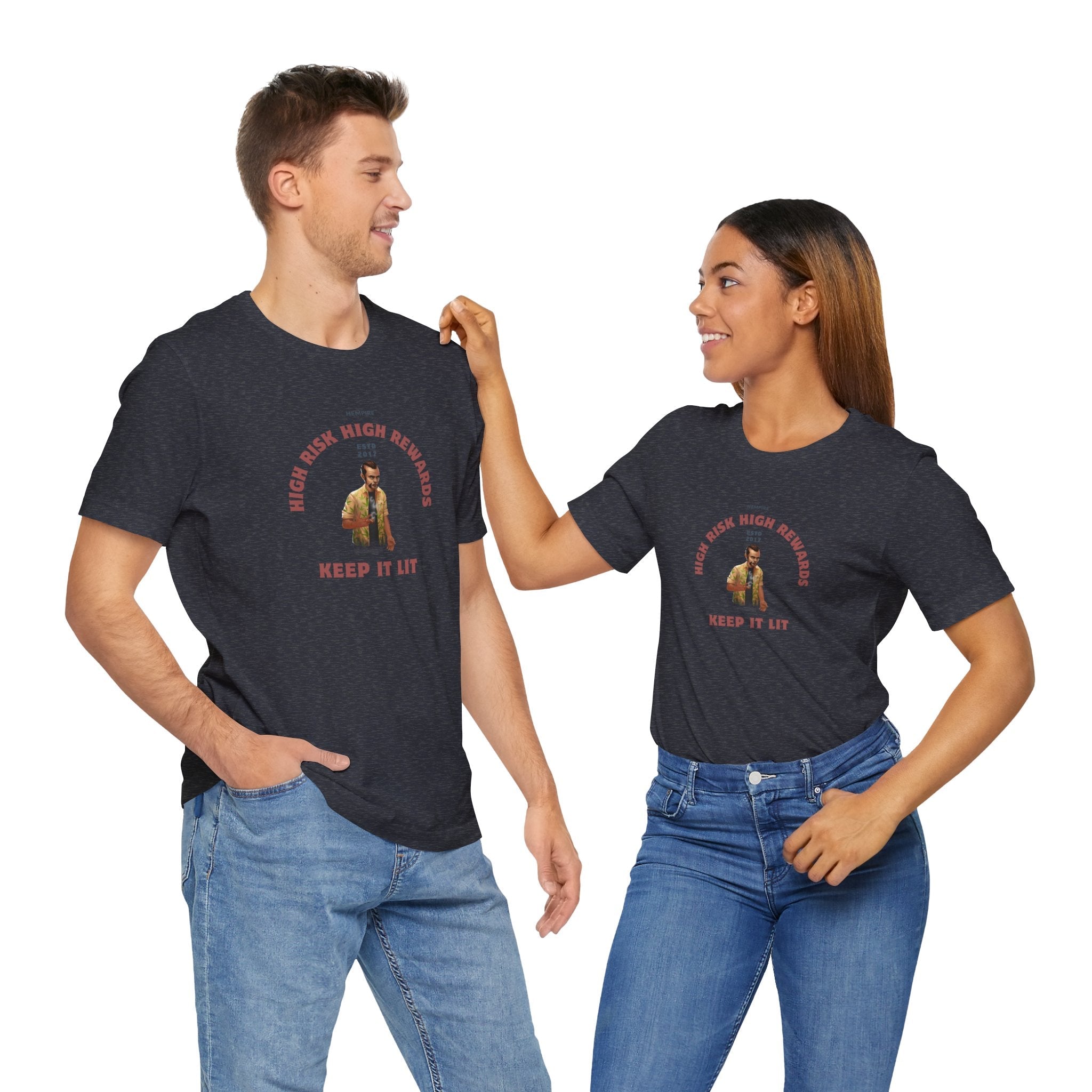 "Uncle Danny Lit" Short Sleeve Tee - High Roller Games Inc