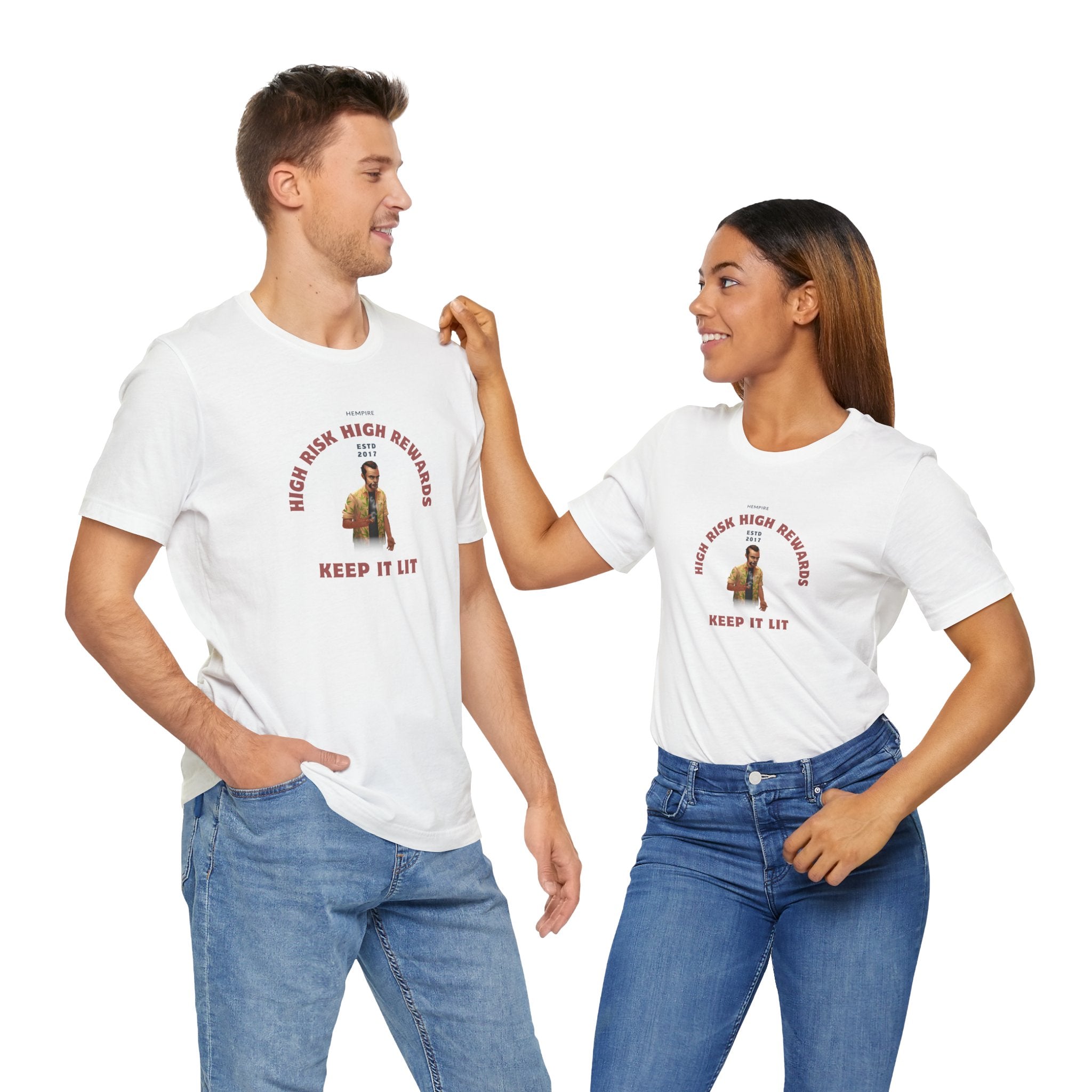 "Uncle Danny Lit" Short Sleeve Tee - High Roller Games Inc