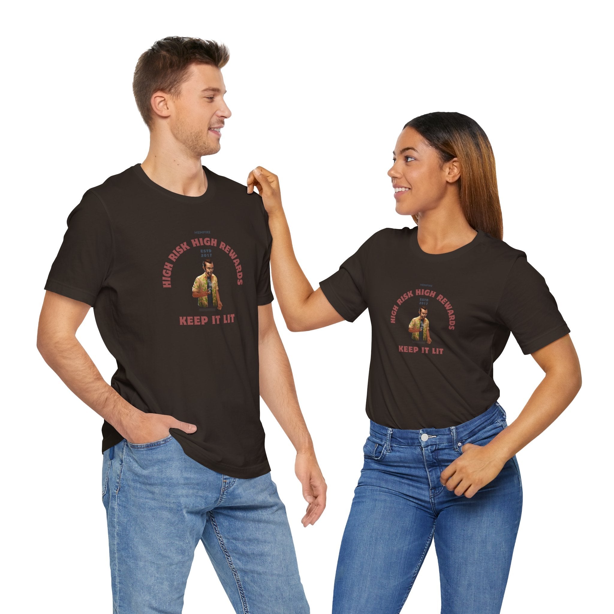 "Uncle Danny Lit" Short Sleeve Tee - High Roller Games Inc