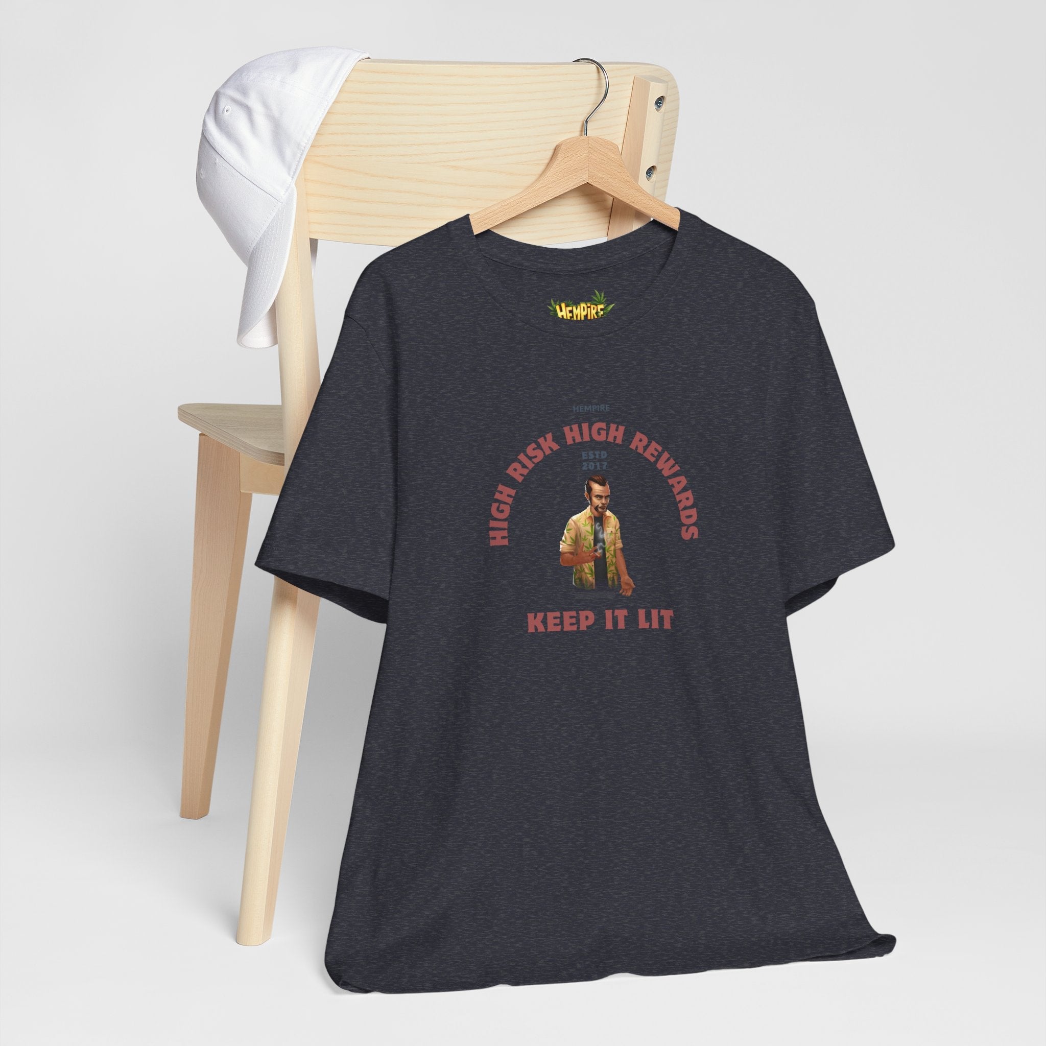 "Uncle Danny Lit" Short Sleeve Tee - High Roller Games Inc
