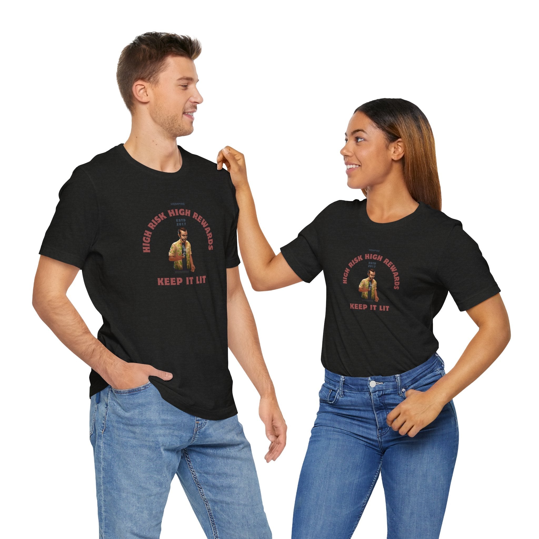 "Uncle Danny Lit" Short Sleeve Tee - High Roller Games Inc