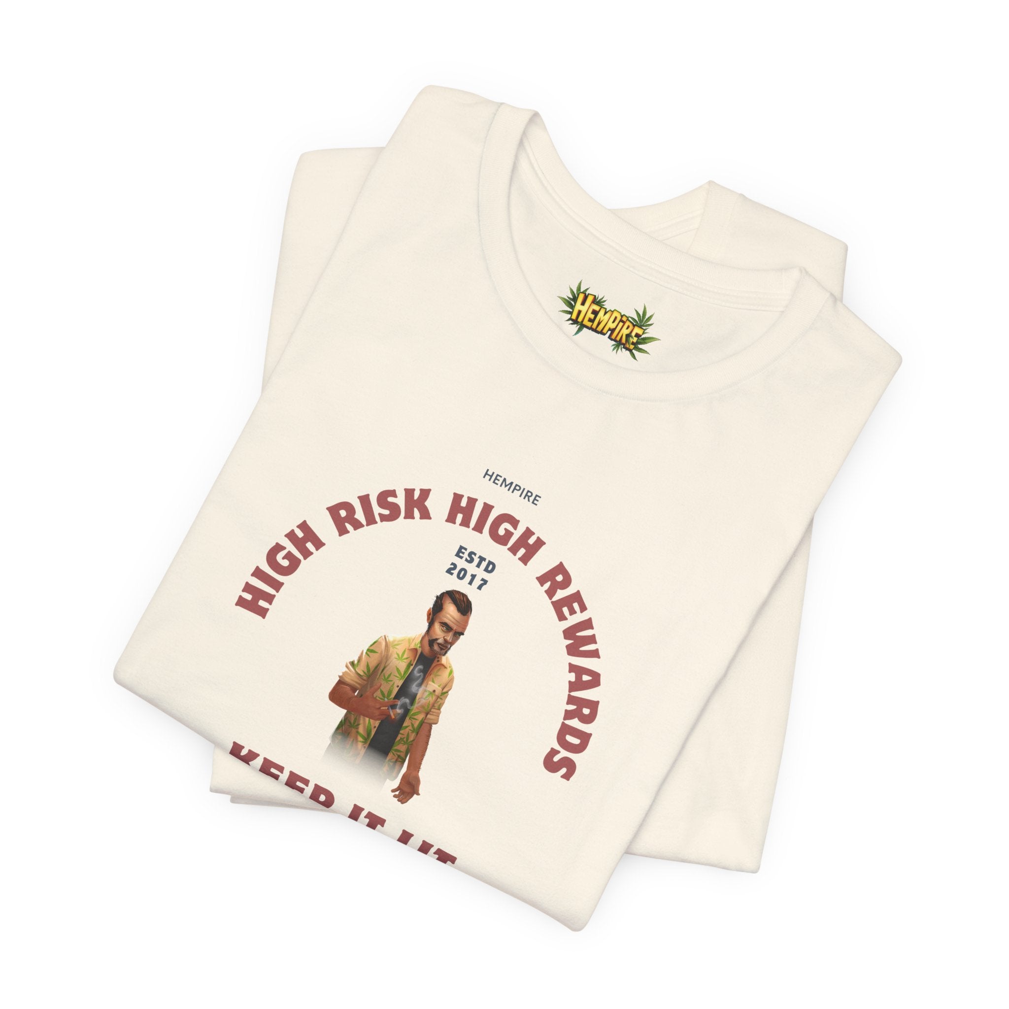 "Uncle Danny Lit" Short Sleeve Tee - High Roller Games Inc