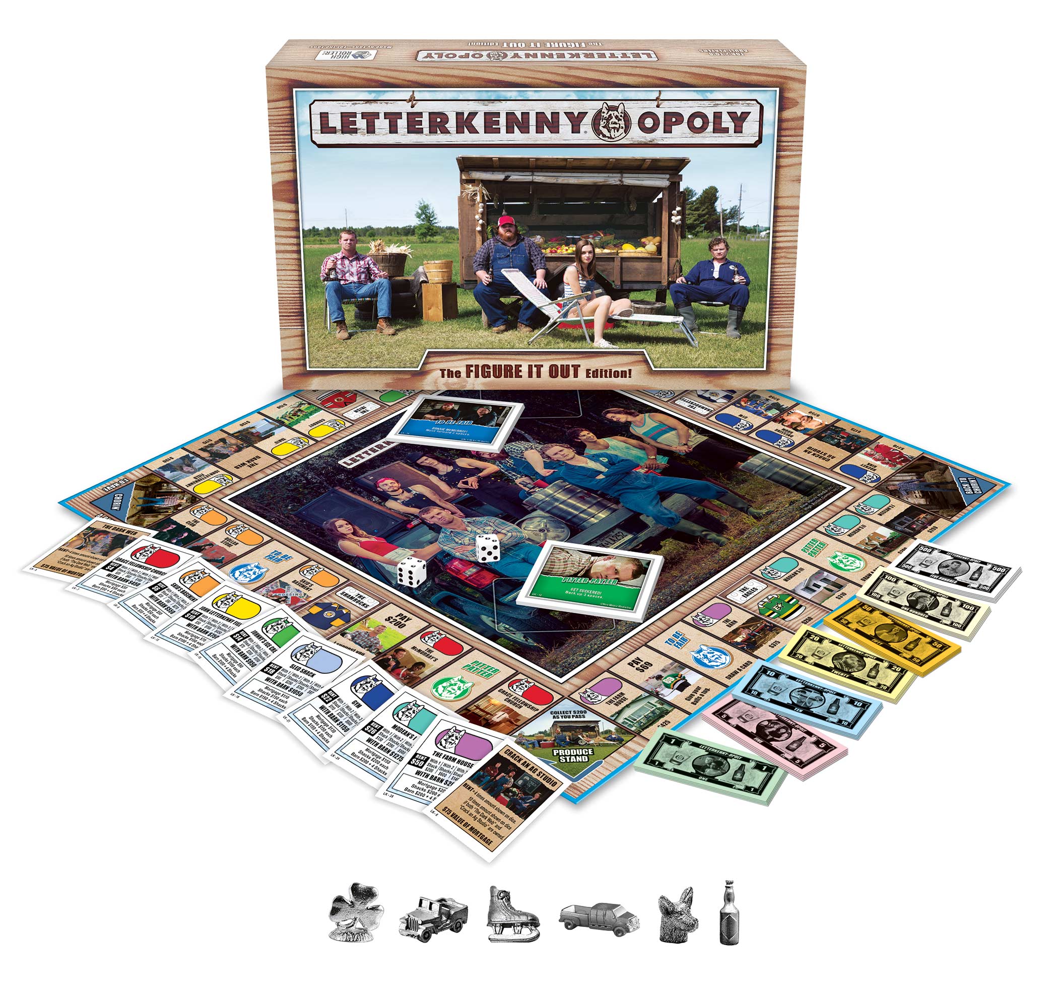 Letterkenny Opoly: Figure It Out Edition