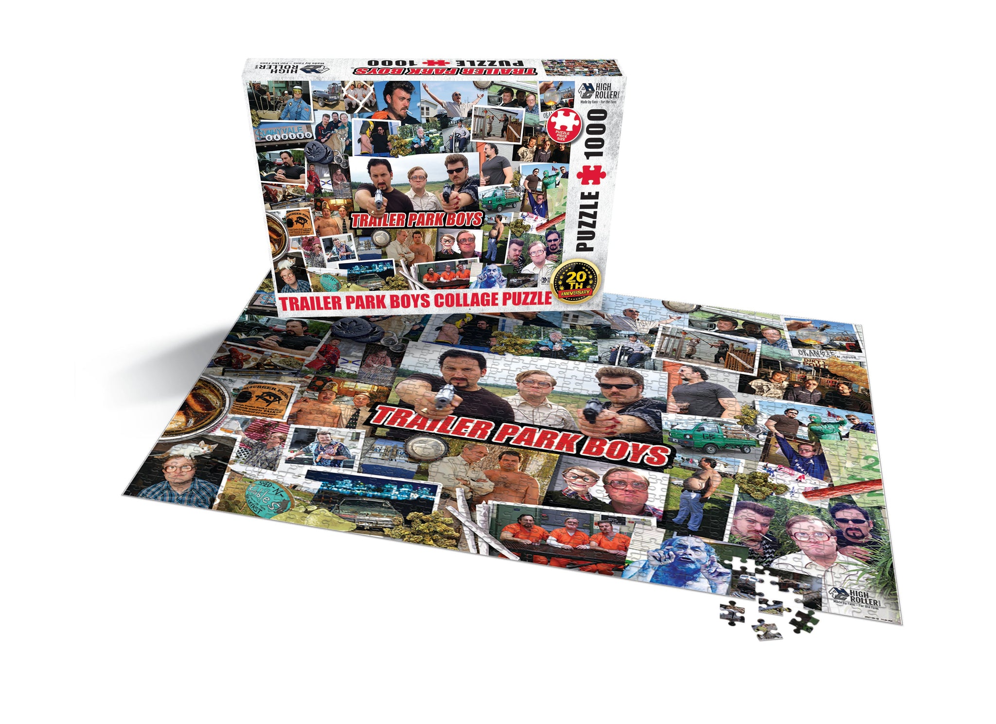 New! Trailer Park Boys 20th Anniversary Collage Puzzle